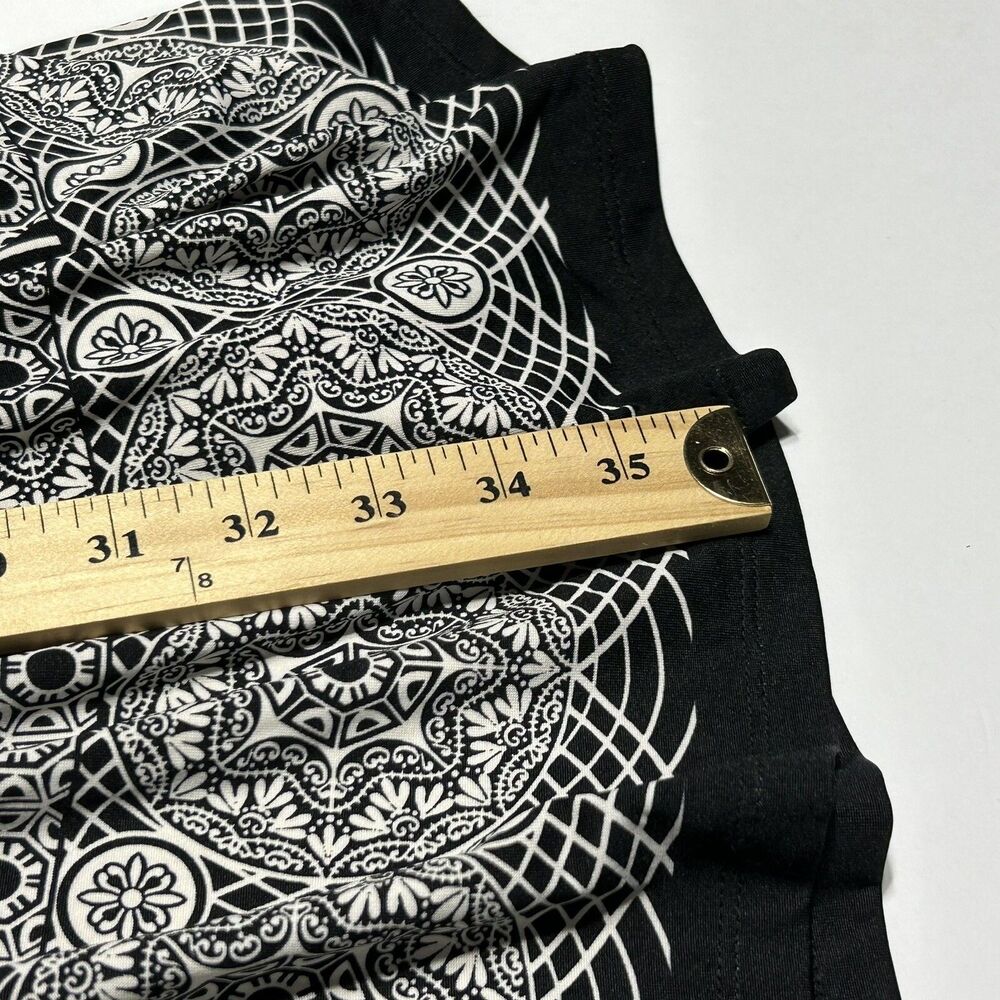 eci New York Black/ White Womens Dress V Neck Size Small NWT - Picture 12 of 16